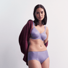 Triumph Essential Minimizer W BH med bøjle, lilla - 10219713 - 3595 - Lilac