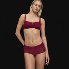 Triumph Body Make-Up Illusion Lace Shorty - Woodrose - 10219748-00EW