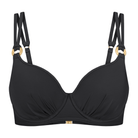 Triumph Summer Twist WP bikini top med bøjle, sort - 10222228 - 0240 - Black