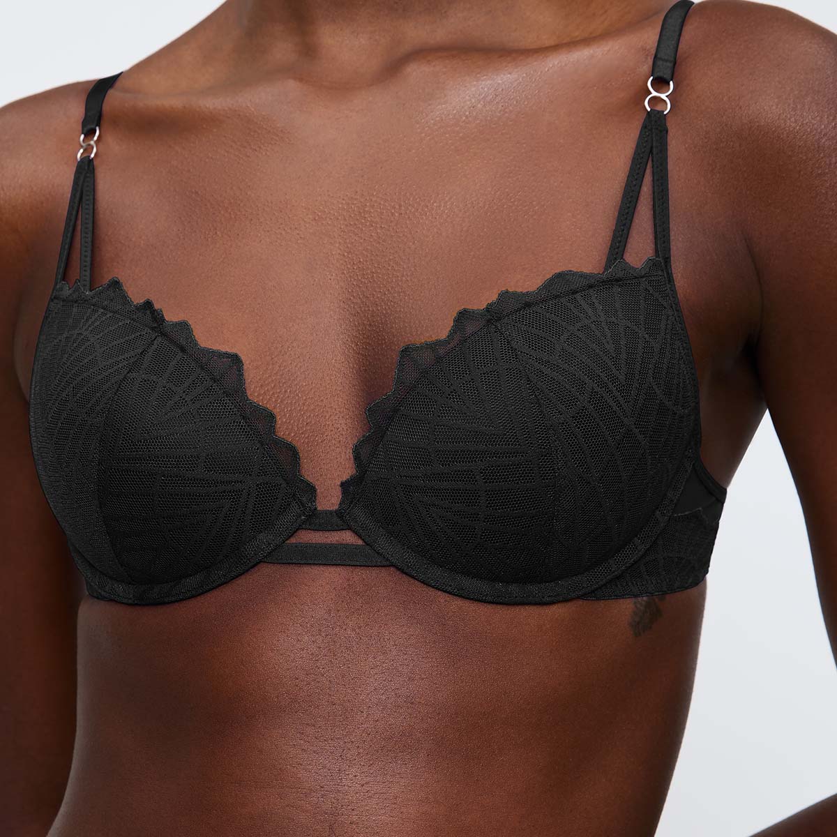 Triumph That Night In Vegas WHU push-up BH, sort - 10224875 - 0004 - Black