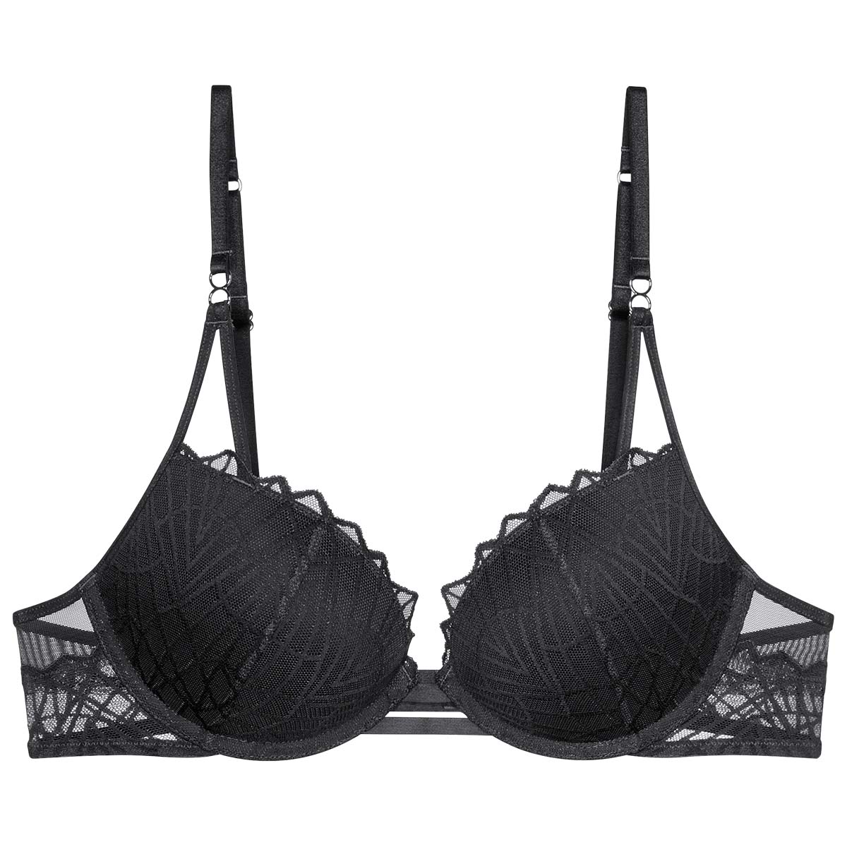 Triumph That Night In Vegas WHU push-up BH, sort - 10224875 - 0004 - Black