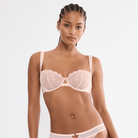 Triumph Palina Waves Of Glow balconette BH, lyserød - 10226332 - 0040 - Porcelain