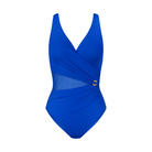 Triumph Summer Twist OP badedragt uden bøjle, blå - 10226502 - 7446 - Racing Blue