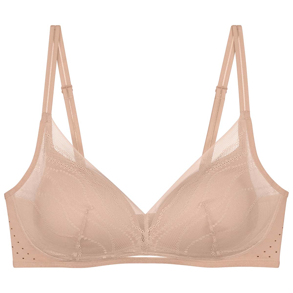 Triumph Breathe And Lift Smart push-up BH, beige - 10226602 - 00EP - Neutral Beige
