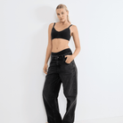 Sloggi ZERO Feel Pure BH top, sort - 10226703 - 0004 - Black