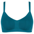Sloggi Zero feel Pure BH top, blå - 10226703 - 6169 - Blue Coral