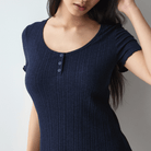 Triumph Versatile natkjole, blå - 10229172 - M008 - Blue