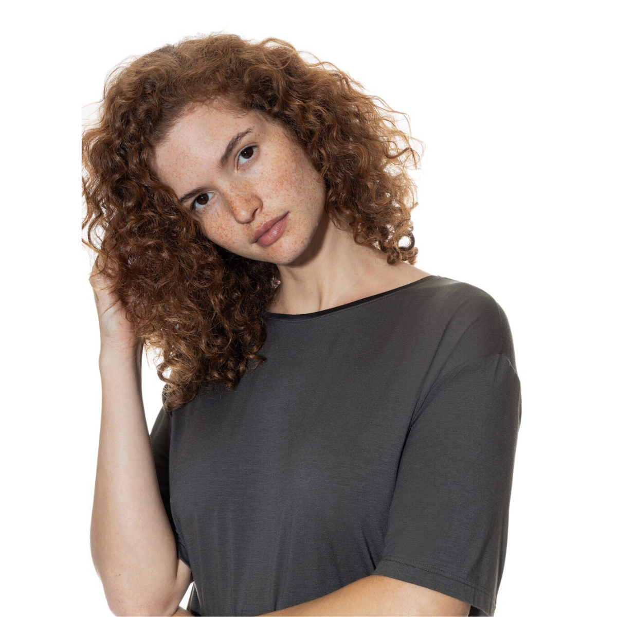Mey Pure Chic t-shirt, grå - 1230065 - 515 - Thunder Grey