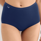 Sloggi Basic 3-pak maxi trusse, multi - 10105593 - 0032 - Blue Combination