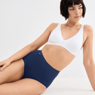 Sloggi Basic 3-pak maxi trusse, multi - 10105593 - 0032 - Blue Combination