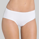 Sloggi Feel Sensational midi trusse, hvid - 10143005 - 0003 - White