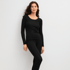 Calida True Confidence bluse, sort - 15530 - 996 - Black