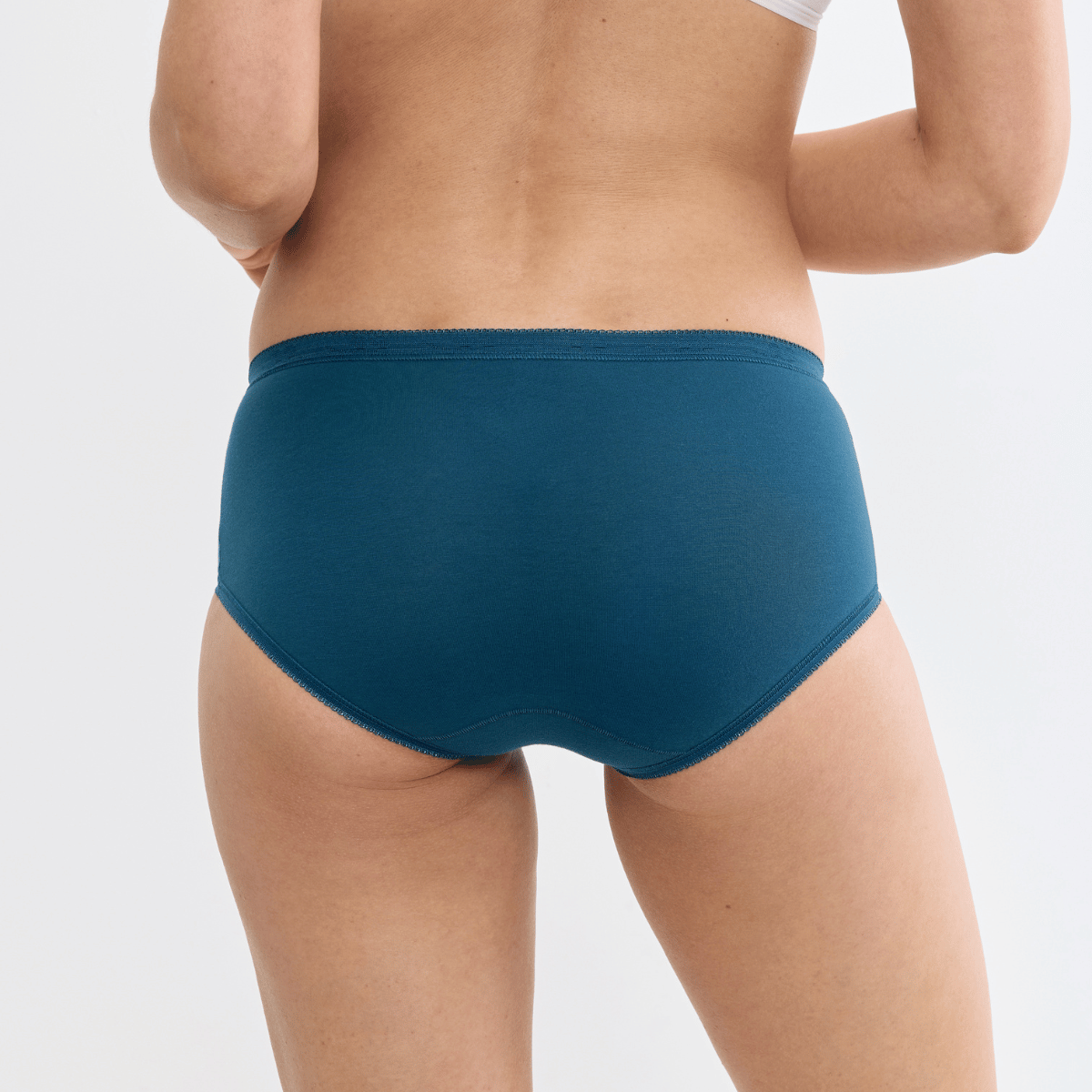 Sloggi Basic 3-pak midi trusse, multi - 10107163 - 0032 - Blue Combination