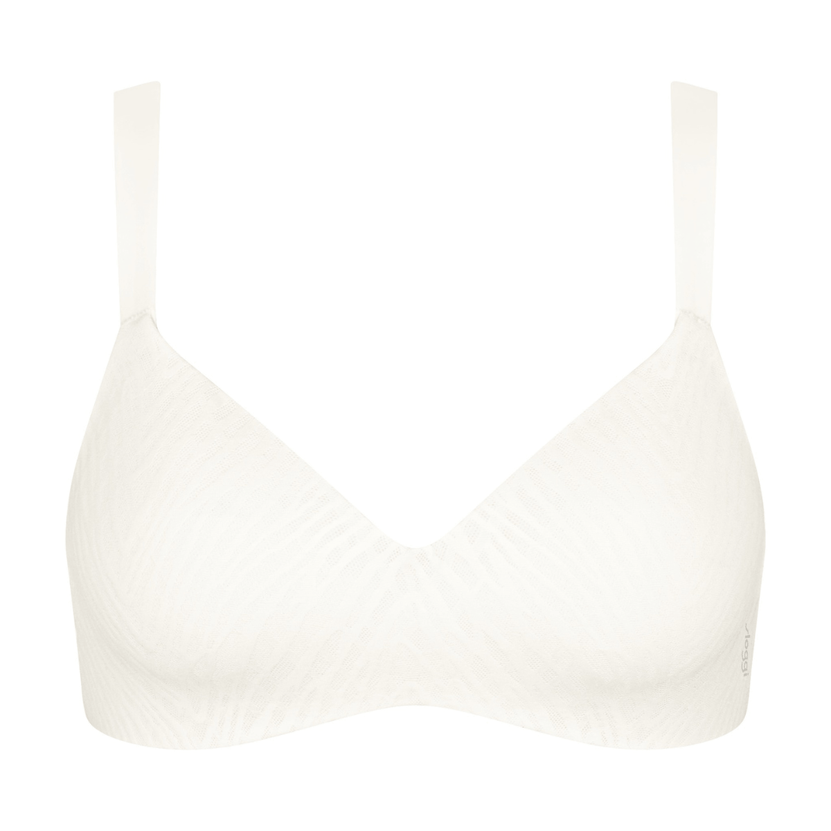 Sloggi Zero Feel Bliss The Up BH top, hvid - 10228211 - 00GZ - Silk White