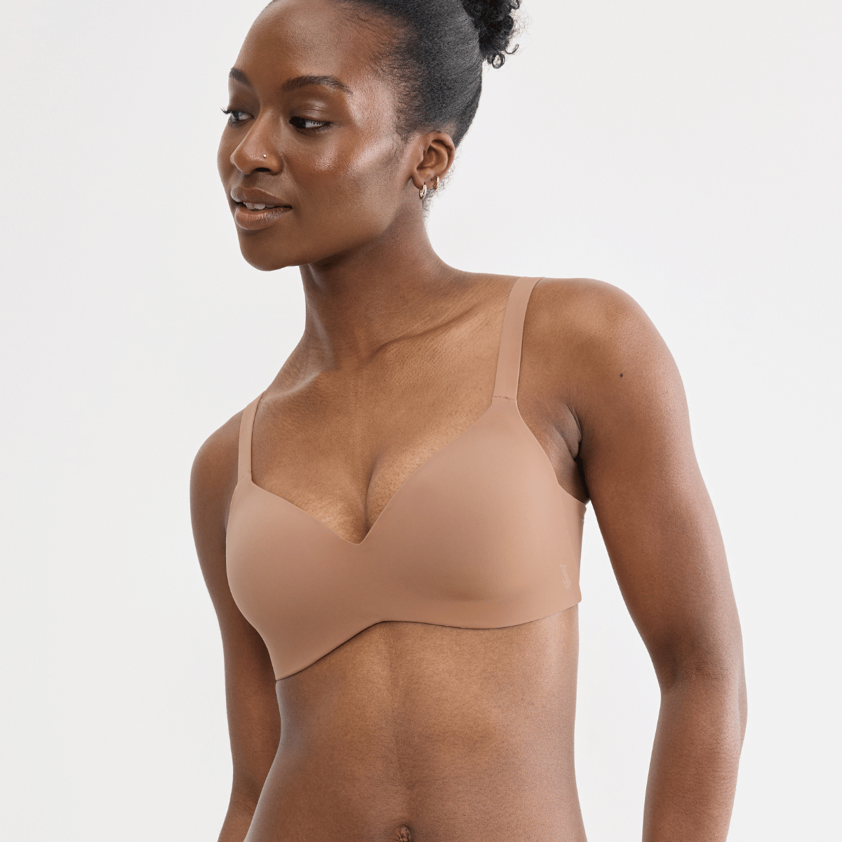 Sloggi Zero Feel 2.0 The Up BH uden bøjle, nude - 10228521 - 00CM - Nostalgic Brown