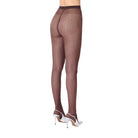 Wolford Shimmer Dots 20 Denier strømpebukser, brun - 17690 - 8231 - Dark Wood/silver
