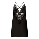 Hunkemöller Satin natkjole, sort - 205139 - Black - Black