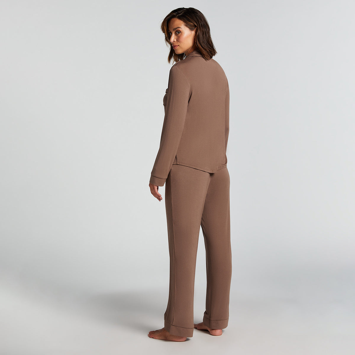 Hunkemöller Jersey Essential - Coffee Quartz - 206587-Coffee Quartz