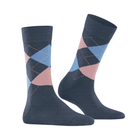 Burlington Marylebone ankelstrømper, blå - 22073 - 6688 - Dark Blue Mel.