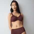 Triumph Essential Minimizer W BH uden vattering, brun - 10219713 - 7859 - Velvet Chocolate