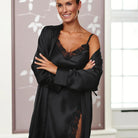 Lady Avenue Pure Silk - Black - 25-80668-02