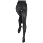Burlington Rib Couture strømpebukser, sort - 28012 - 3000 - Black