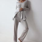 Triumph Timeless Sensuality pyjamas, grå - 10221061 - 7816 - Silent Grey