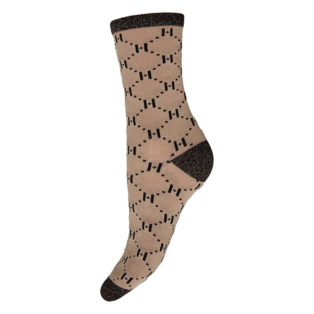 Hype The Detail strømper, beige - 3-21470-7500 - 2 - Sand