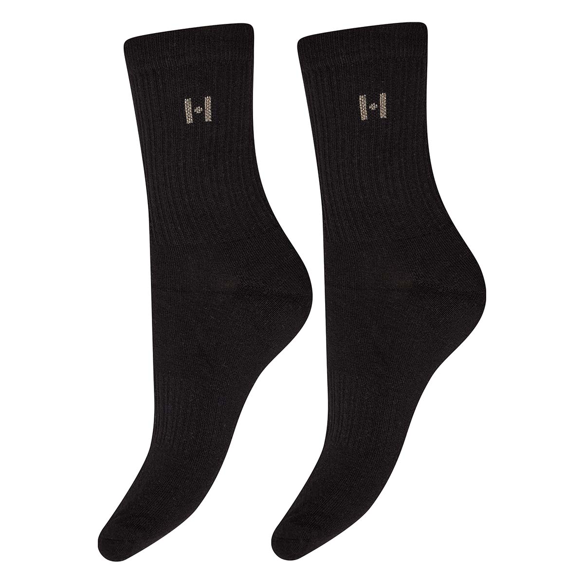 Hype The Detail 2-pak strømper, sort - 3-21495-8000 - 9 - Black