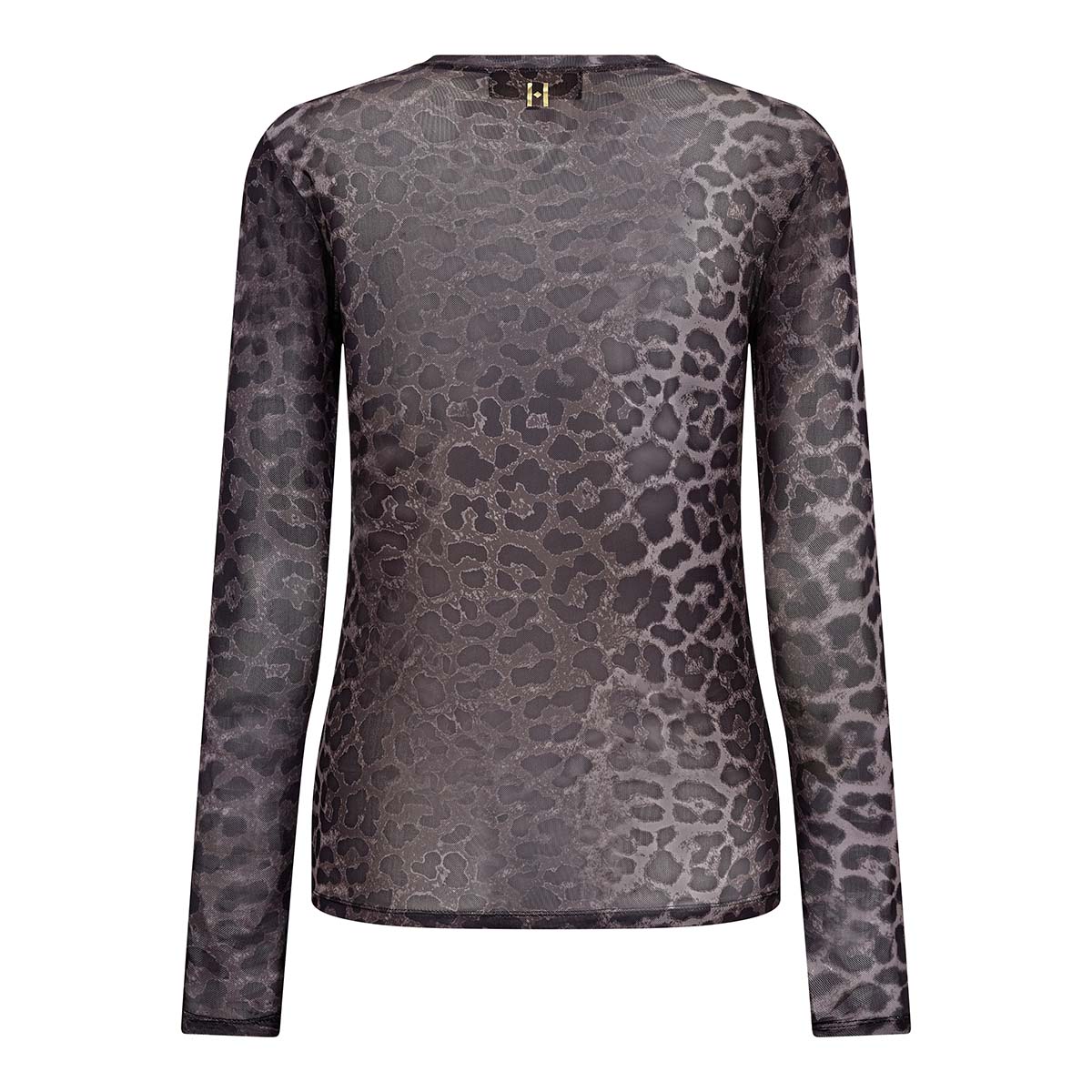 Hype The Detail bluse, leopard - 3-320-1400 - 9512 - Grey