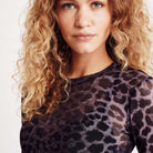 Hype The Detail bluse, leopard - 3-320-1400 - 9512 - Grey