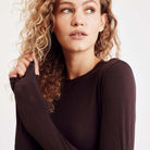 Hype The Detail bluse, brun - 3-600-14 - 89 - Brown