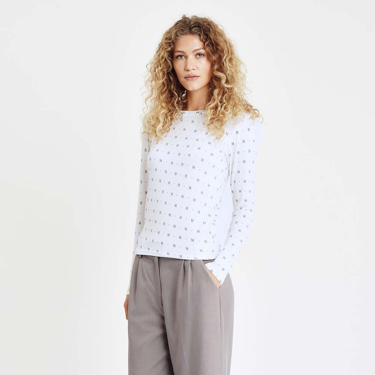 Hype The Detail bluse, hvid - 3-650-14 - 1 - White