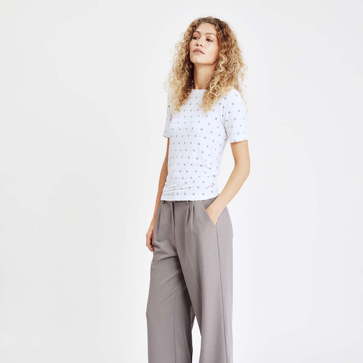 Hype The Detail t-shirt, hvid - 3-650-2 - 1 - White