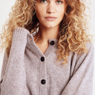 Hype The Detail cardigan, beige - 3-930-24 - 4 - Sand
