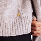 Hype The Detail striktrøje, beige - 3-930-35 - 4 - Sand