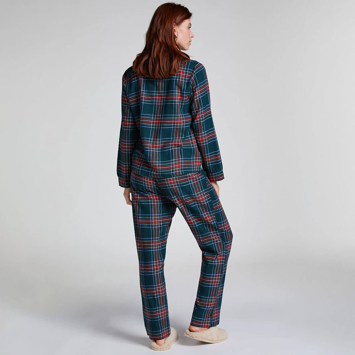 Hunkemöller Flannel Twill - Ponderosa Pine - 300555-Ponderosa Pine