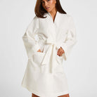 Hunkemöller kimono, hvid - 302789 - HKM White - HKM White