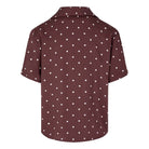 Hunkemöller natskjorte, brun - 306180 - Deep Mahogany - Deep Mahogany