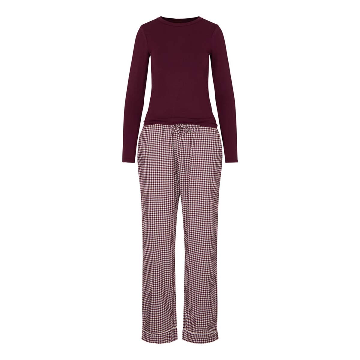 Hunkemöller pyjamas, rød - 306230 - Fig - Fig