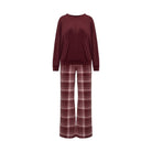 Hunkemöller pyjamas, bordeaux - 307192 - Tawny Port - Tawny Port