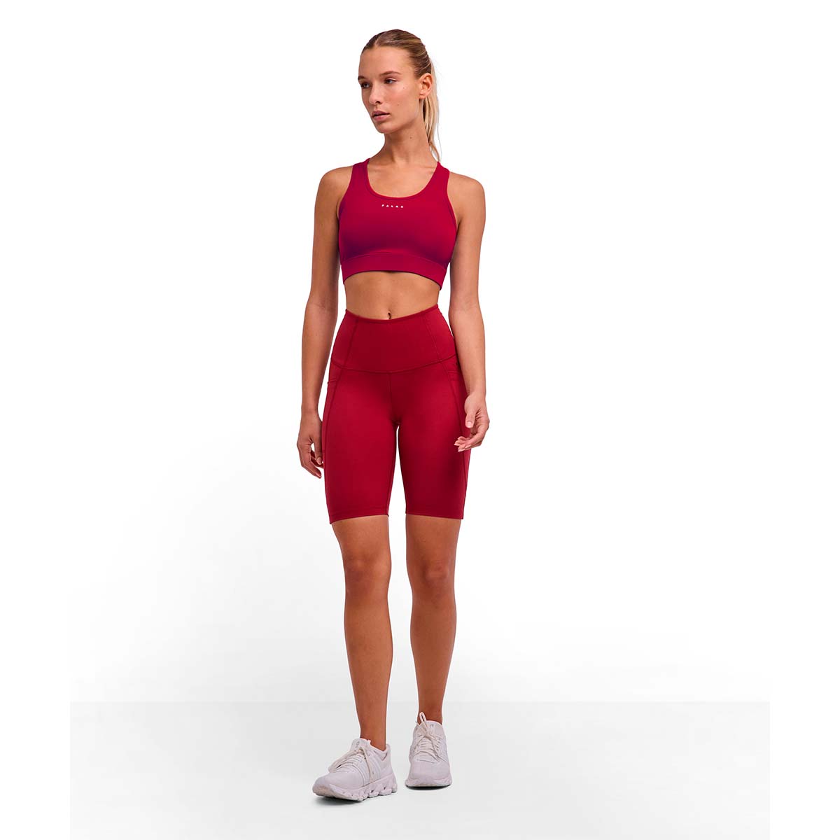 Falke Perform Better sports tights, rød - 37292 - 8830 - Ruby