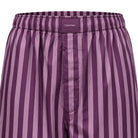 Calvin Klein natbukser, lilla - LV00QS7597 - 4I7 - Bespoke Stripe+Dark Purple