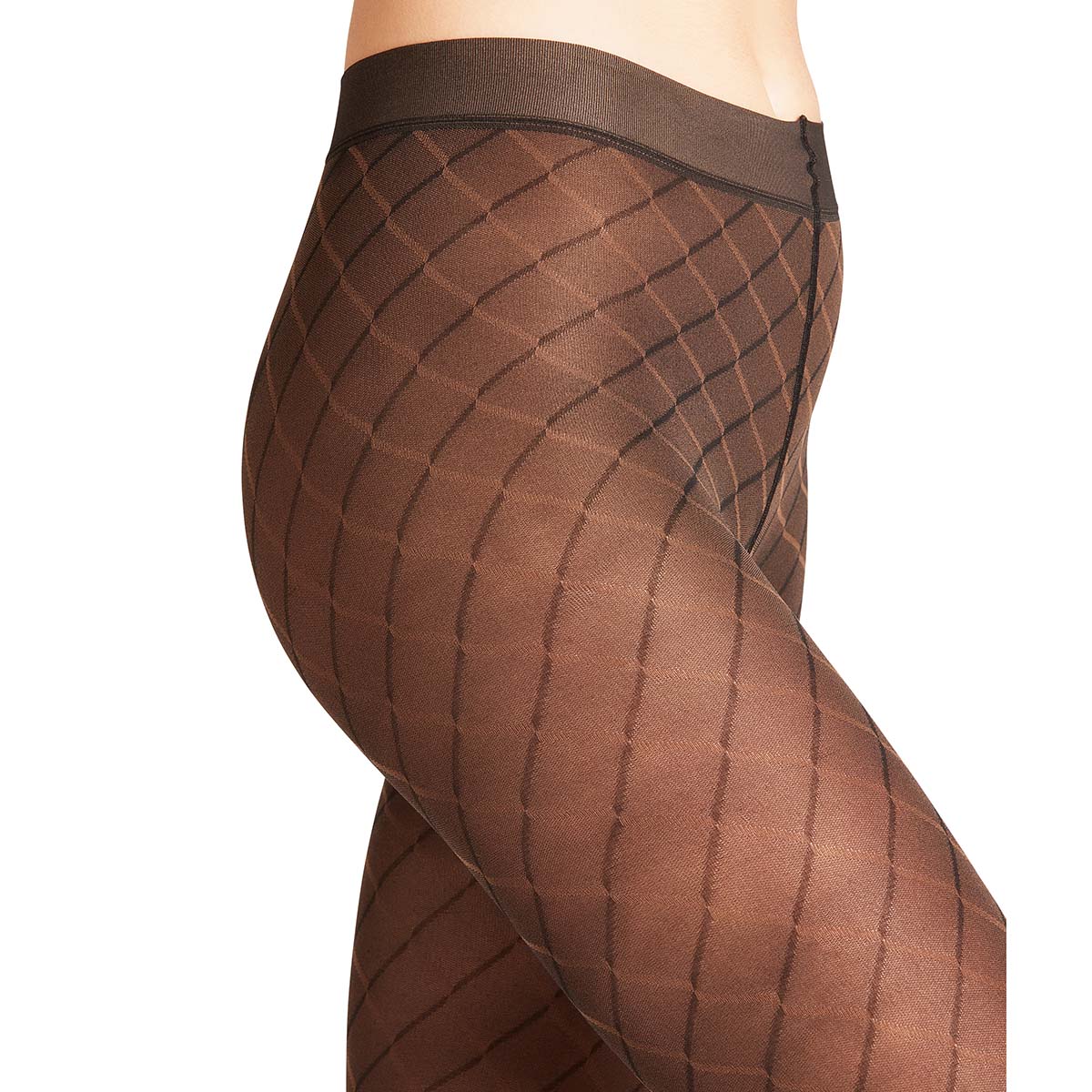 Falke Intrigue strømpebukser, brun - 42350 - 5080 - Chocolate