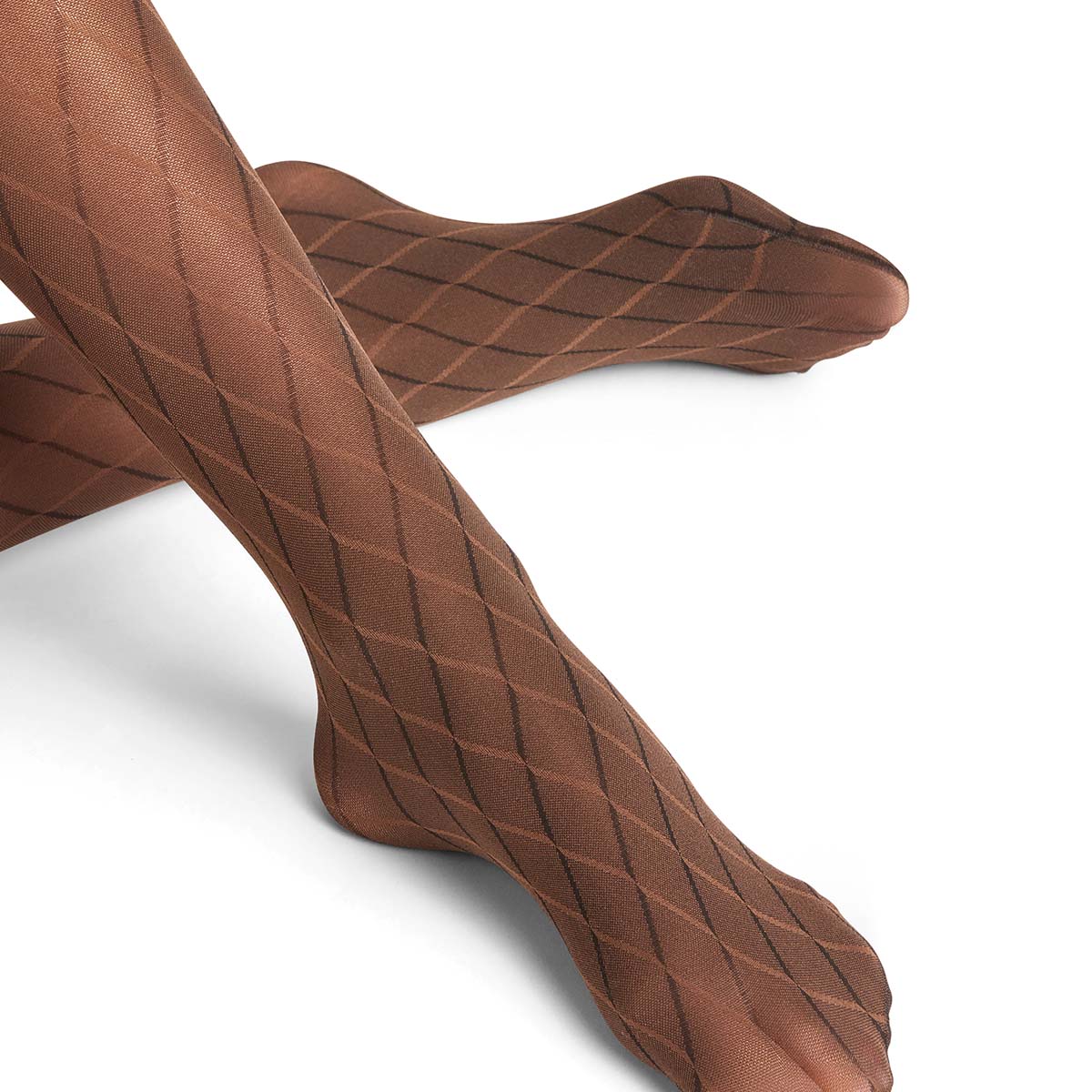 Falke Intrigue strømpebukser, brun - 42350 - 5080 - Chocolate