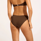 Seafolly Collective hipster bikinitrusse, brun - 44320-942 - DARK CHOC - Dark Chocolate