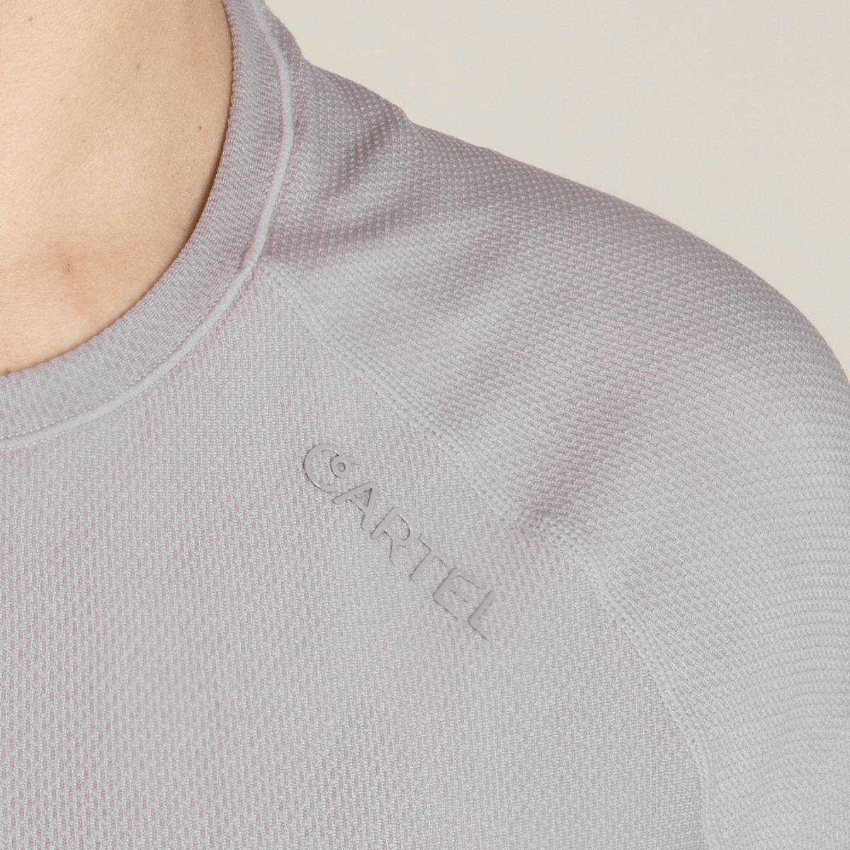 Copenhagen Cartel Pace Performance t-shirt, grå - 164403 - OYSTER - Oyster