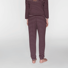 CCDK Johanne natbukser, lilla - 60130 - 3046 - Fudge Stripe
