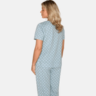 CCDK Janis nattrøje, lyseblå - 61441 - 6091 - Kentucky Blue AOP