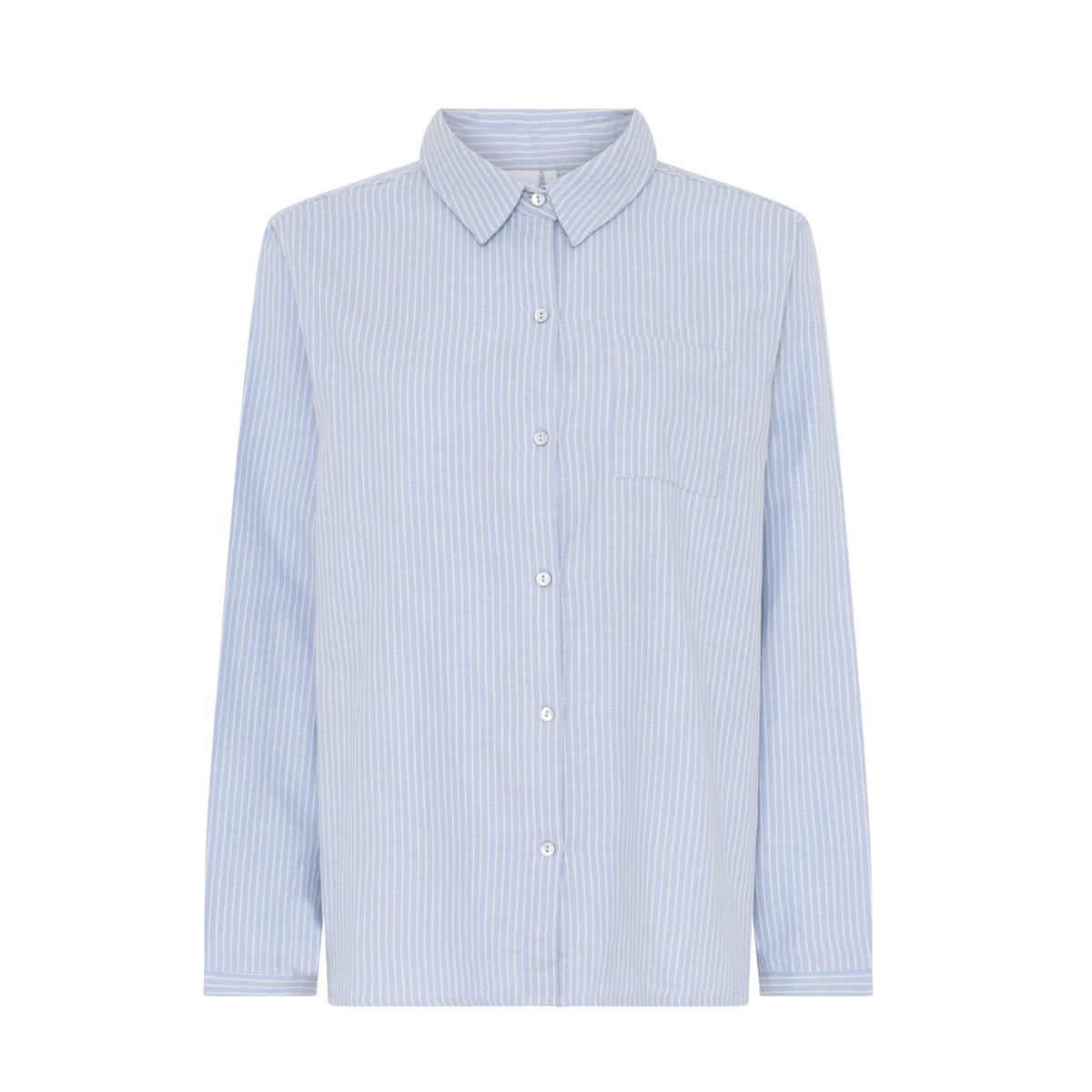 CCDK Mary natskjorte, lyseblå - 61484 - 6105 - Eventide Stripe